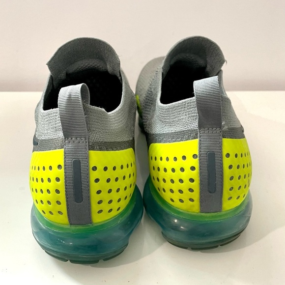 Nike Men's Air Vapormax Moc 2 Mica Green/Volt Laceless Size 12 - Picture 3 of 7